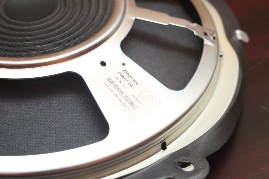 Bose OEM 10" Subwoofer Car Stereo Forum